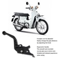 thumbnail image 3 of CNC Aluminium Alliage Moto Réglable Pliable Levier de Frein pour DAX125 ST125 CT125 Cub, 3 of 7