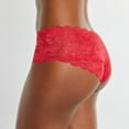 thumbnail image 3 of Cosabella Women's Never Say Never Hottie Low Rise Hotpants in Red, 3 of 4