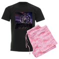 thumbnail image 6 of CafePress - A Fairy And A Dark Wolf Pajamas - Men's Dark Loose Fit Cotton Pajama Set, 6 of 7