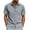 Gray, variant on Ashirexll Mens Button up Shirts Short Sleeve, Big and Tall Shirts for Men, Casual and Formal Button up Shirts Turndown Collar Pocket Shirts for Daily and Work