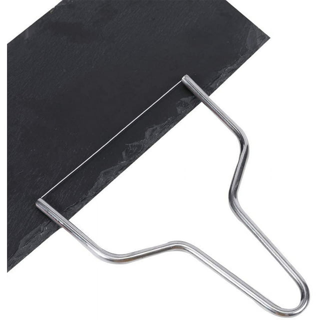 Cheese Lyre, Cheese Slicer, Stainless Steel Cheese Slicers with Wire, Handheld Butter Cutter Tools for Soft Hard Block Cheese