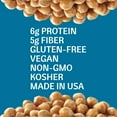 thumbnail image 3 of The Good Bean Crunchy Chickpeas Sea Salt 6 Oz 2 Pack, Vegan Gluten-Free High Protein Healthy Snack, 3 of 7
