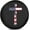 14" for tire diameter 25"-27", variant on RV Spare Tire Cover USA Flag Cross Waterproof DustProof Universal for Trailer SUV Van Camp Travel Trailer