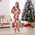 thumbnail image 5 of joogoo Unicorns Christmas Tree Unisex Adults Onesies Pajamas Jumpsuits L, 5 of 7
