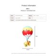 thumbnail image 2 of Imanes de nevera lindo globo de aire caliente resina decoración imán mensaje pegatina creativo animal viaje refrigerador colgante, 2 of 4