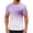 01-Purple, variant on Ecqkame Mens Casual Sports T-Shirts Gradient Color Round Neck Short Sleeved Vintage Tops Outdoor Joggers Muscle Shirt Green XL