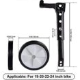 thumbnail image 2 of Stabilisateurs Réglables pour Vélo d'Enfant pour Roues de 18 à 24 Pouces, Support d'Entraînement, 2 of 5