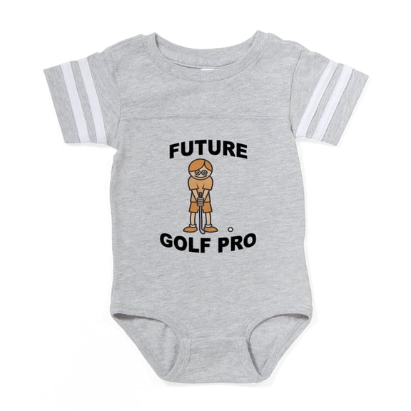 CafePress - Future Golf Pro - Cute Infant Baby Football Bodysuit