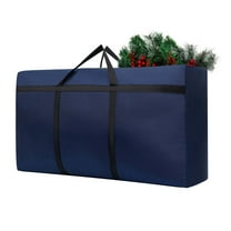 Christmas Tree Storage Bag Extra Large Artificial Christmas Tree Bag with Reinforced Carry Handles & Dual Zippers Heavy Duty Waterproof Storage Container for Trees and Decorations