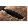 thumbnail image 4 of Parka con capucha y forro de piel gruesa y cálida para hombre, abrigo largo de forro polar, 4 of 5
