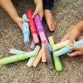 thumbnail image 3 of Jumbo Sidewalk Chalk with Holders Washable Non Toxic Chalks Set Art Play Painting on Chalkboard and Playground Toy  Summer Outdoor Activity ( 8 Pieces), 3 of 5