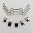 thumbnail image 3 of 50pcs Stainless Steel Greenhouse Glass Pane Fixing Clips Greenhouse W Wire Clips, 3 of 4
