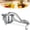 silvery-Free Size/, variant on FHBVT Manual Stainless Steel Mini Juicer Fruit Grinder Effortless Juice Extraction Food Grade Material Multi-Functional for Lemon Orange Lime Pomegranate Home Kitchen Bar Daily Juicing Gadget