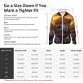 thumbnail image 5 of Vsdgher Lizard With Sunglasses Sunset Print Adult Hoodie Shirts Rash Guard for Men Women,Long Sleeve Sun Protection Fishing Shirts for Athletic Running Swim-Large, 5 of 7