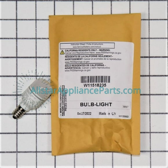 Whirlpool Refrigerator Freezer Light Bulb Replacement