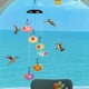 thumbnail image 3 of Encantadoras Campanillas de Viento Comederos para Colibríes Encantadoras Campanillas de Viento Comederos para Colibríes Windchime Comedero para Colibríes,G, 3 of 5