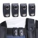 thumbnail image 3 of Cinturón de servicio con doble broches de presión para el cinturón de retención Aplicación de la ley de cuero Cinturón de utilidad Accesorios, 3 of 8