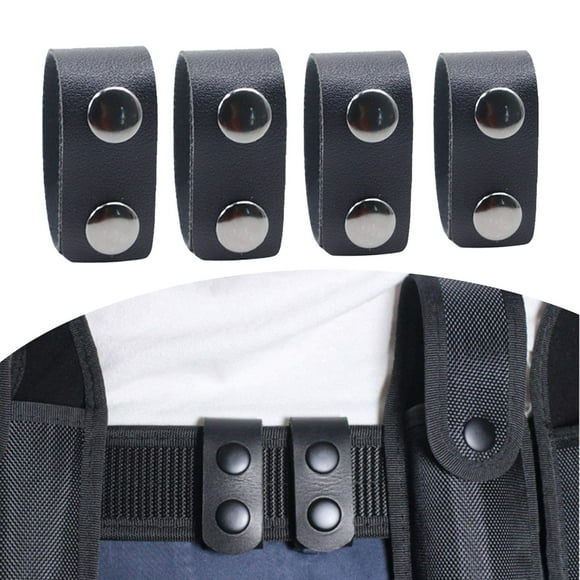 asddcavvf Duty Belt With Double Snaps for Belt Retainer Law Enforcement Leather Utility Belt Accessories
