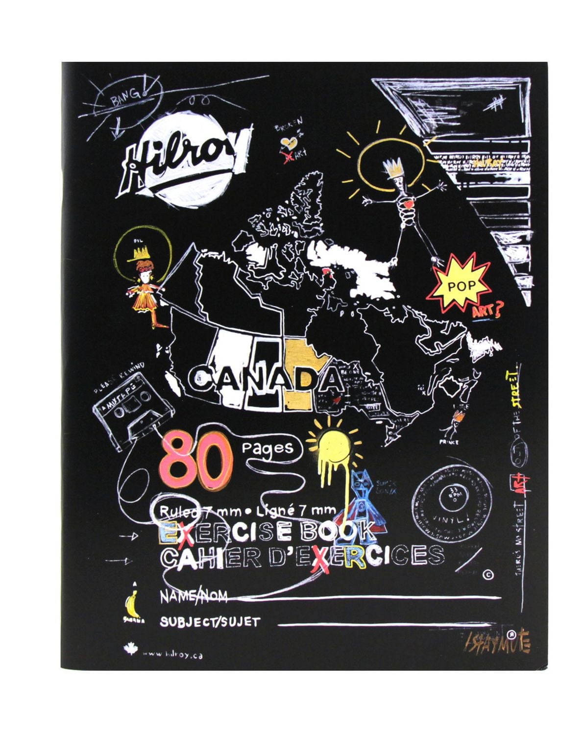 Hilroy Cahier agrafé Doodle, 60 pages