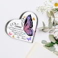 thumbnail image 4 of Memorial Gifts for Loss of Nana Acrylic Keepsake,Loss of Grandma Sympathy Gift, In Memory of Loved One Sign, Grief Bereavement Remembrance Sign Plaque Decor 3.9x3.9 Inch, 4 of 6