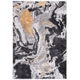 thumbnail image 2 of SAFAVIEH Amelia Morven Abstract Area Rug, Charcoal/Gold, 8' x 10', 2 of 11