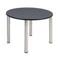 thumbnail image 6 of Kee 48" Round Breakroom Table- Beige/ Black, 6 of 7