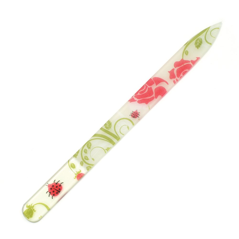 Denco Glass Nail File with Sheath