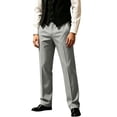 thumbnail image 6 of MYAOYI Mens Pants Business Casual Dress Pants Straight Leg Stretch Comfortable Office Work Trousers, 6 of 8