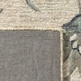 thumbnail image 6 of LR Home Aiden 5' x 7' Ivory/Light Blue Floral Wool Indoor Area Rug, 6 of 8