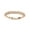 Rose Gold, variant on Half Eternity Bubble Wedding Band Rings for Women Round Cut Lab Created Moissanite Anniversary Ring in 14K Solid Yellow Gold Size-10