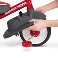 thumbnail image 4 of Accesorio para reposapiés de triciclo para niños pequeños, radio Flyer, gris, 4 of 4