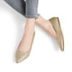 thumbnail image 5 of Zapatos DREAM PAIRS Flats de Punta para Mujer en Brillo Dorado, 5 of 6