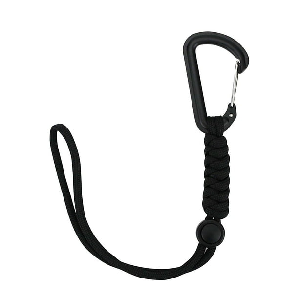 Gancho Al Aire Libre Ganfancp Mochila Montañismo Cadena Llavero Anti-Pérdida Cuerda de Emergencia