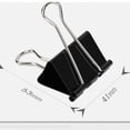 thumbnail image 2 of Paper Binder Clips Clamps For Office, 2 of 4