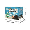 thumbnail image 3 of Diy Snowman Making Kit Christmas Crafts Dry Toy Gift Set For Big Kids Teens, 3 Clay Boxes & 38 Accessories To Build Snowmen, Let's Create Snowman Decorations Together, 3 of 6