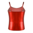 thumbnail image 2 of LiiYii Kids Girls One Piece Spaghetti Shoulder Straps Tank Top Gymnastic Sports Camisole Ballet Red 14, 2 of 8