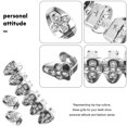 thumbnail image 2 of 1 Juego de parrillas para dientes de Hip Hop, novedad, soportes para dientes, joyería de Metal, parrillas para dientes, soportes decorativos, 2 of 5