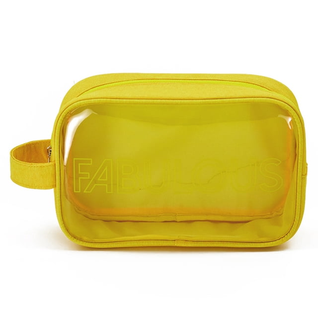 Coofit Cosmetic Pouch Large Capacity: Waterproof Shaving Bag Travel Toiletry Organizer