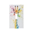 thumbnail image 2 of Switch Panel Switch Decoration 2.76x4.53x0.28 Inches Duplex Outlets Switch Plate Wall Plates Living Room Kitchen Bedroom Study Switches Rainbow Cute Giraffe, 2 of 8