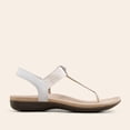 thumbnail image 2 of DREAM PAIRS Women's Orthotic Walking Sandals Comfortable Arch Support Sandals with Adjustable Straps Ergonomic Non-Slip T-Strap Dress Sandals for All-Day Wear, 2 of 8