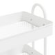 thumbnail image 5 of Carrito de acero VidaXL de 3 niveles, blanco, con amplio espacio de almacenamiento, 5 of 7