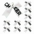 thumbnail image 2 of Pack Of 10 Cheer Bowknot Keychains Rhinestone Accents Keyrings Pendant For Teen Girls Cheerleading Sports Accessories, 2 of 10