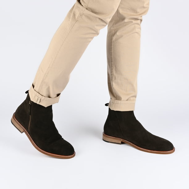 Thomas & Vine Rami Plain Toe Zip Boot - Walmart Business 