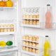 thumbnail image 4 of Toystoory Estante de almacenamiento de huevos, estante giratorio de 3 niveles para refrigerador, estante de soporte estable, caja organizadora de Organizadores de utensilios de cocina, 4 of 6