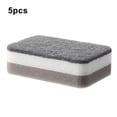 thumbnail image 2 of 5 Pieces Double Sided Scouring Pads Non-Scratch Glass Cups Pots Cleaning Sponge Dish Washing Kitchen Scrubbers, Type 2, 2 of 6