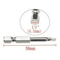 thumbnail image 4 of 5Pcs Sale Magnetic Triangle Head Screwdriver Bits S2 Shank Steel V9S5 BE FAST I5Z9, 4 of 9