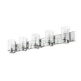 thumbnail image 4 of 5 Light Bath Vanity In Traditional Style-7.25 Inches Tall And 42 Inches Wide Z-Lite 492-5V-Ch, 4 of 5