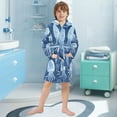 thumbnail image 6 of RMDQTR Hooded Fleece Bathrobe with Removable Belt and Pockets Soft and Absorbent for Home, Pool, Beach, Halloween, and Christmas Wear Jellyfish, 6 of 8