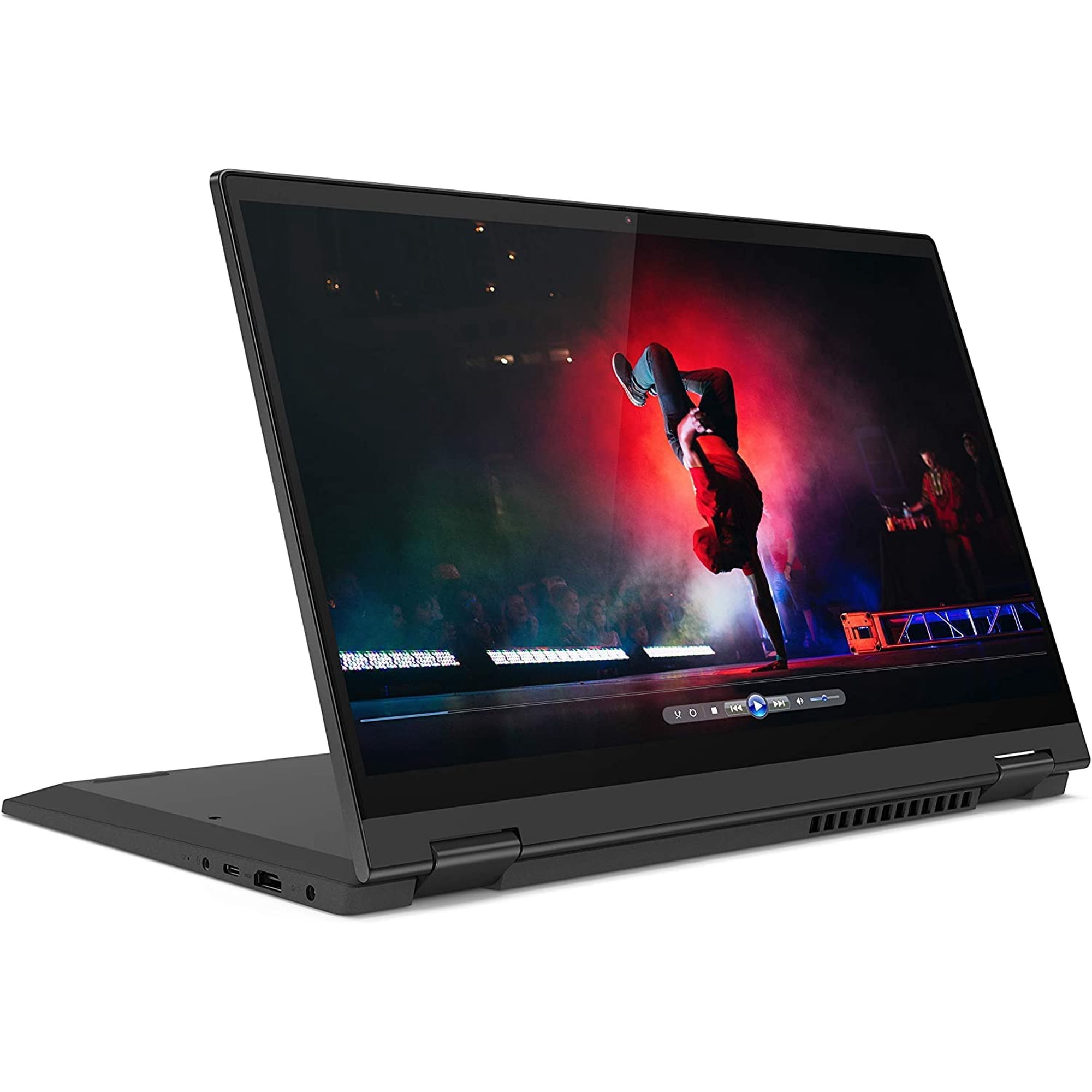 Lenovo IdeaPad Flex 5 14" Convertible Laptop, FHD (1920 x 1080) Touch Display, Intel Core i5-1035G1 Processor, 8GB DDR4 Onboard RAM, 128GB SSD, Intel UHD Graphics, Win 10, 81X1004RUS, Graphite Grey