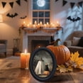 thumbnail image 4 of Homellea Black Halloween Art Photo Frame, 5.26 Inch Wooden Tabletop Picture Frame with Spooky Print for Desk, Shelf, Mantel, Wall, Entryway and Party Decor, 4 of 8